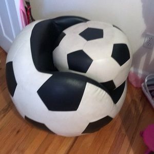 Kids soccer chair